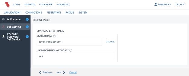 Search settings