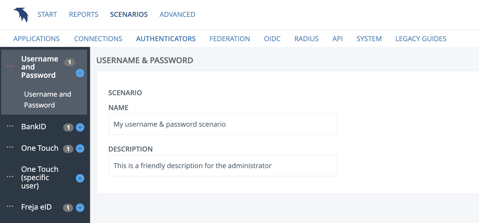 Name and description