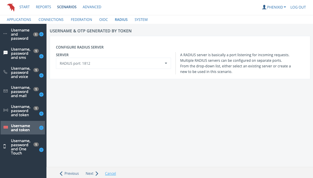 Configure RADIUS Server