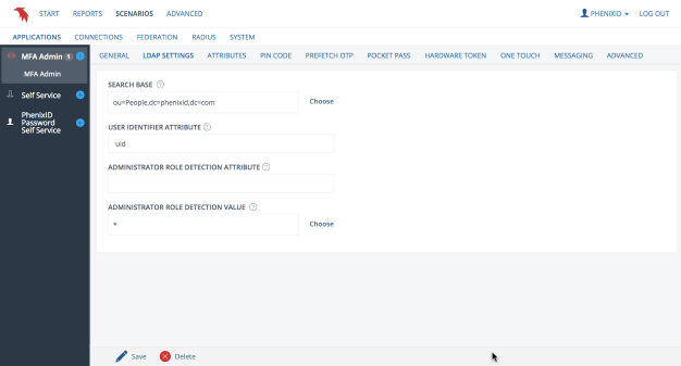 LDAP Settings