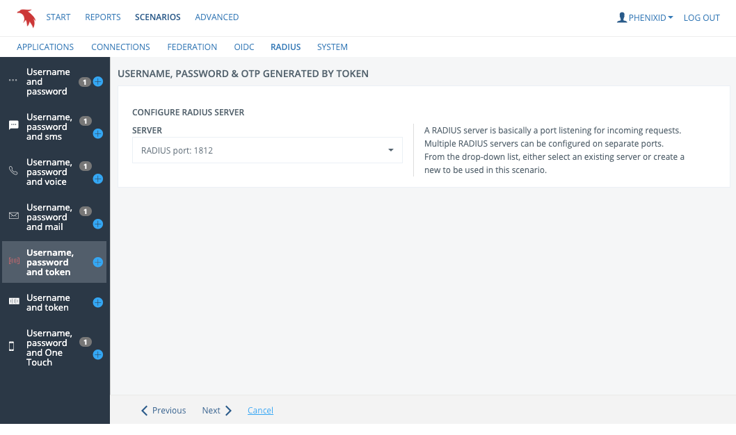 Configure RADIUS Server