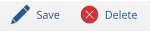 Save and Delete