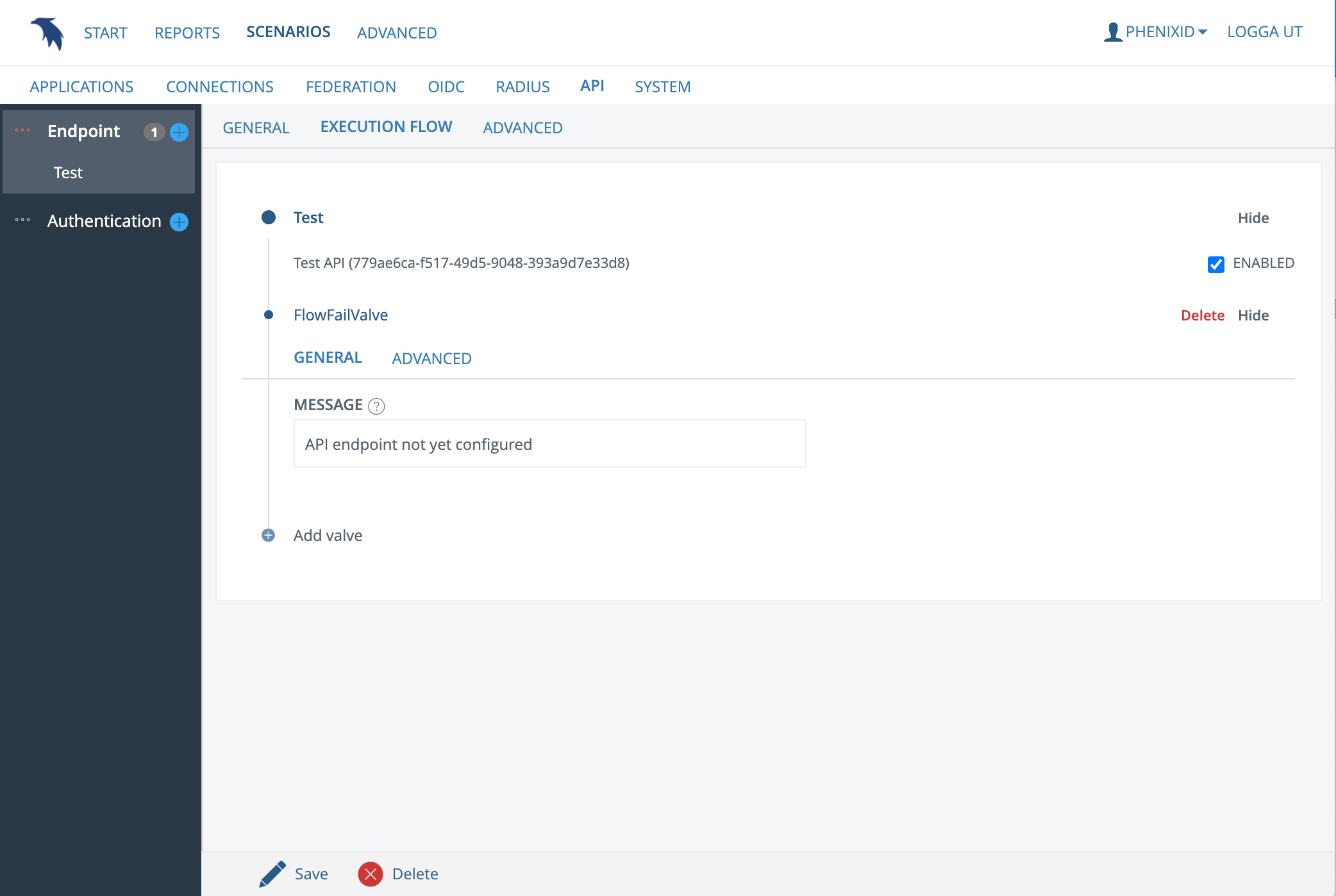 Execution flow