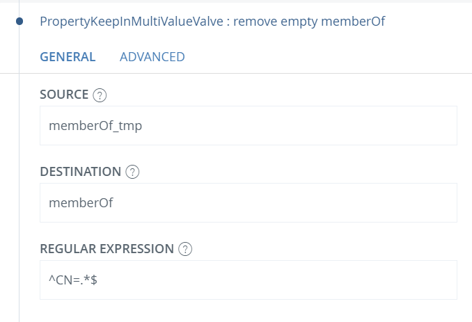 PropertyKeepInMultiValueValve Configuration